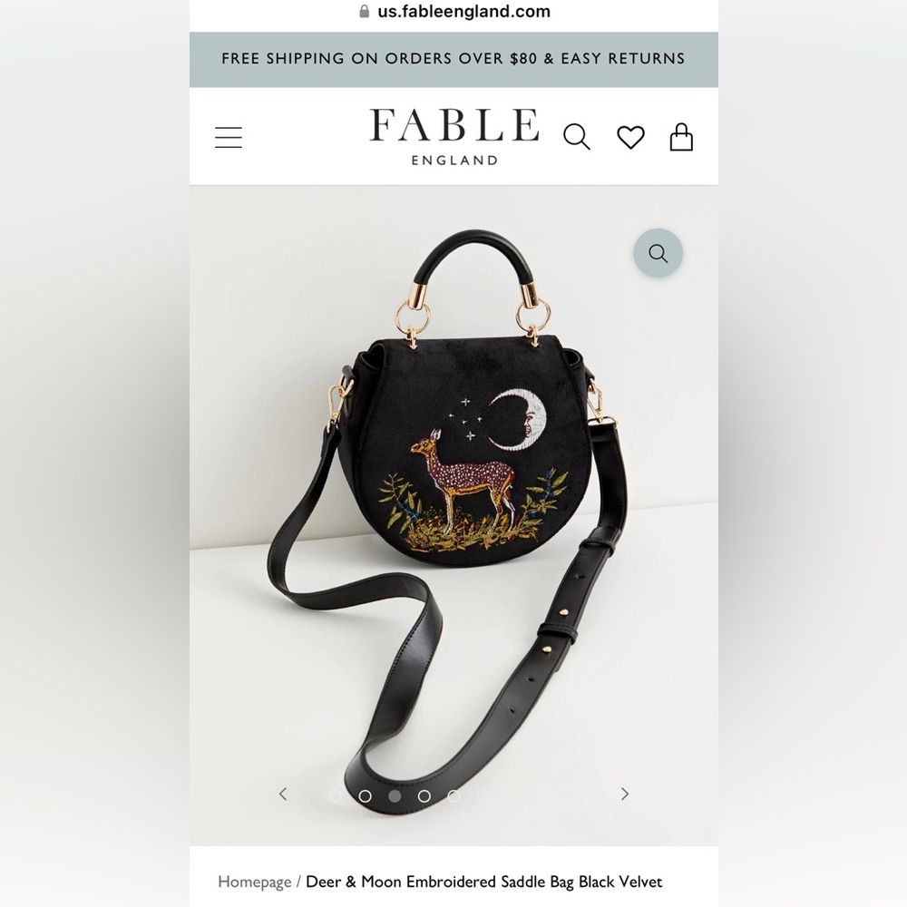 Fable England woodland bag